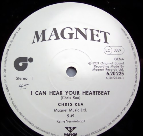 Chris Rea - I Can Hear Your Heartbeat | Magnet (6.20 225) - main