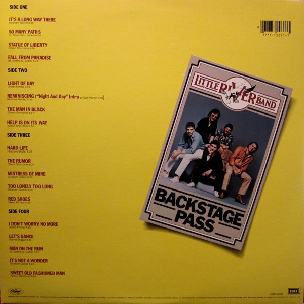 Little River Band - Backstage Pass | Capitol Records (SWBK-12061) - 3 Little River Band - Backstage Pass | Capitol Records (SWBK-12061) - 3