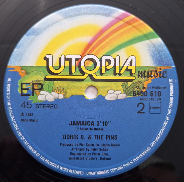 Doris D And The Pins - Jamaica | Utopia Music (6400 610) - 4