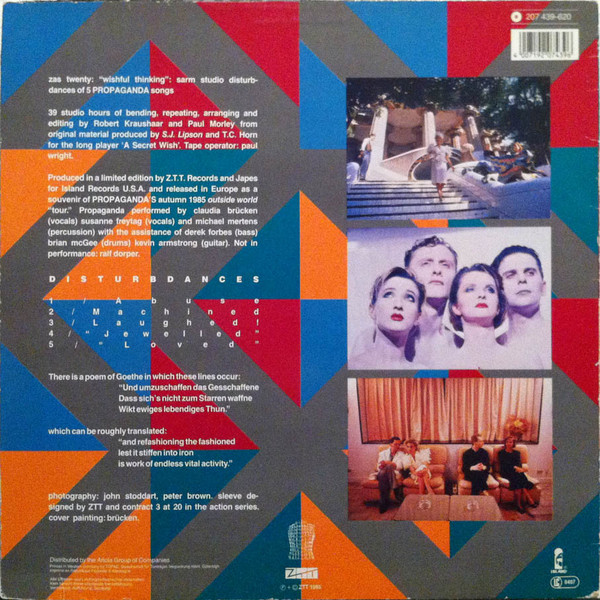 Propaganda - Wishful Thinking | Island Records (207 439) - 2 Propaganda - Wishful Thinking | Island Records (207 439) - 2