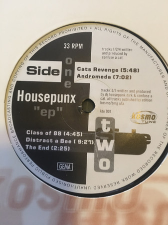 Housepunx - EP | Kosmotune (ktu 001) - main Housepunx - EP | Kosmotune (ktu 001) - main