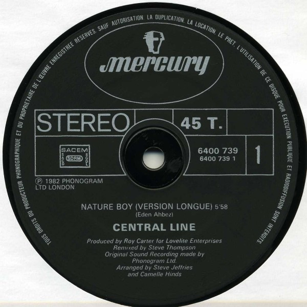 Central Line - Nature Boy / Breaking Point | Mercury (6400 739) - 3 Central Line - Nature Boy / Breaking Point | Mercury (6400 739) - 3