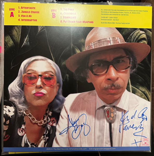 Juanita & Juan - Jungle Cruise (Orange Vinyl) [Vinyl] | In The Red Recordings (ITR 405) - 3