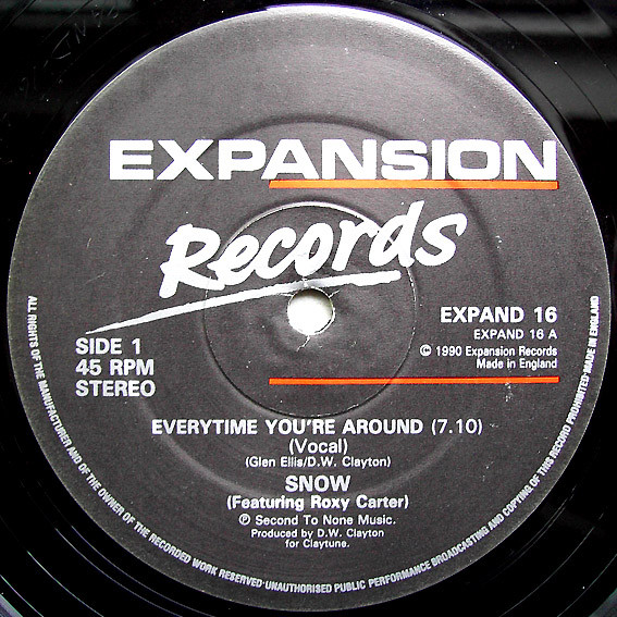 Snow Featuring Roxy Carter - Everytime You're Around | Expansion (EXPAND 16)
