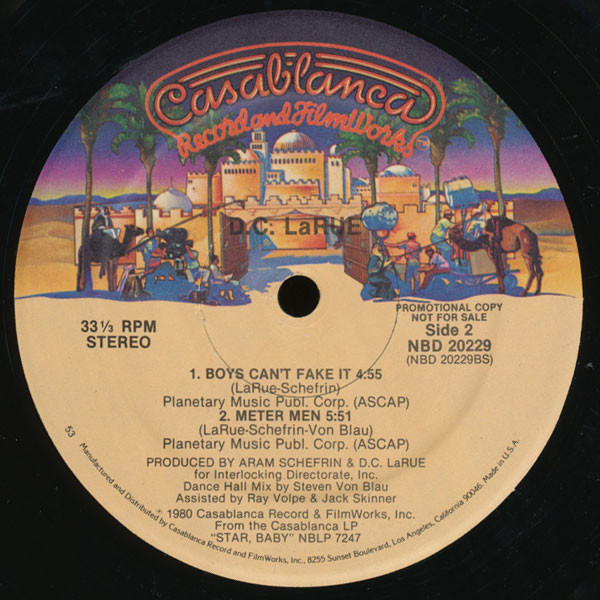 D.C. LaRue - So Much For L.A. | Casablanca (NBD 20229) - 2