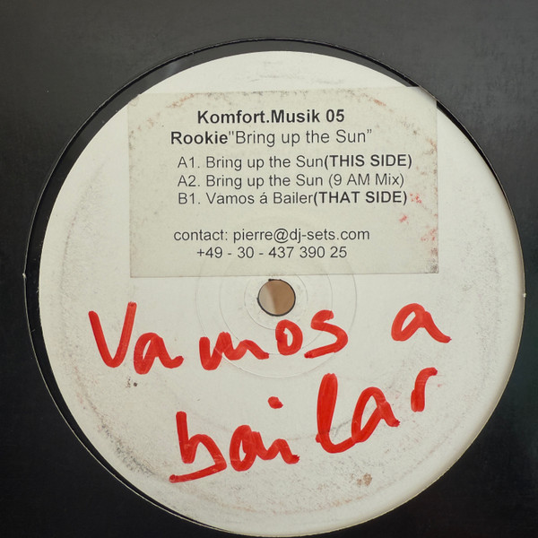 Rookie - Bring Up The Sun | Komfort Musik (KM 005) - main Rookie - Bring Up The Sun | Komfort Musik (KM 005) - main
