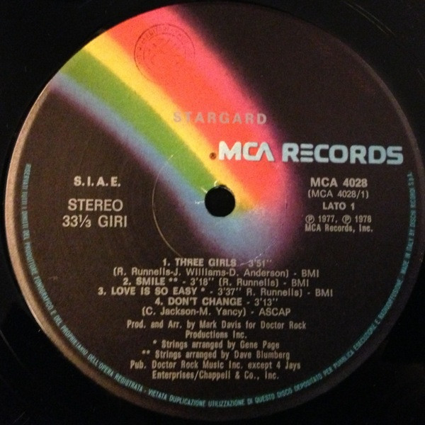 Stargard - Stargard | MCA Records (MCA 4028) - 2 Stargard - Stargard | MCA Records (MCA 4028) - 2