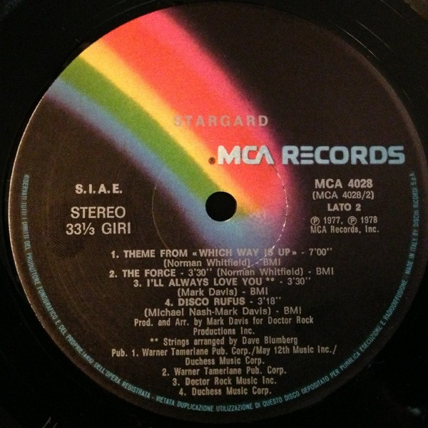 Stargard - Stargard | MCA Records (MCA 4028) - 3 Stargard - Stargard | MCA Records (MCA 4028) - 3