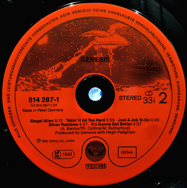 Genesis - Genesis | Vertigo (814 287-1) - 4