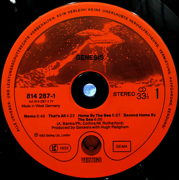 Genesis - Genesis | Vertigo (814 287-1) - 3