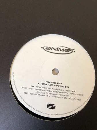 Various - Animo EP | Maze (MAZE02) - 2