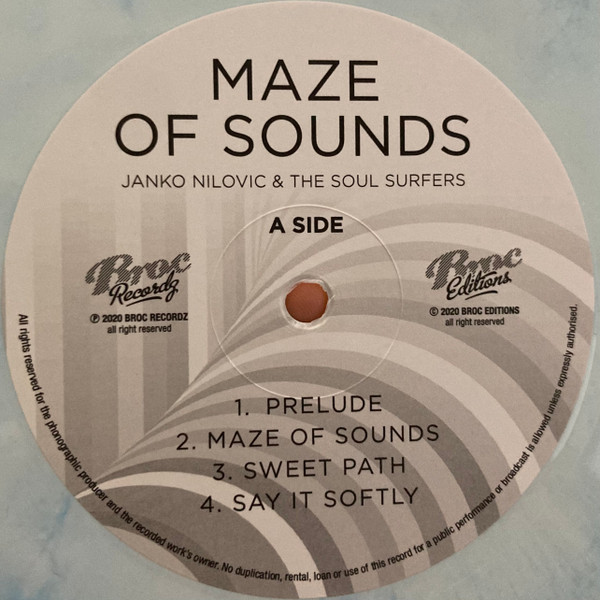Janko Nilovic & The Soul Surfers - Maze Of Sounds | Broc Recordz (MOS003) - 3 Janko Nilovic & The Soul Surfers - Maze Of Sounds | Broc Recordz (MOS003) - 3