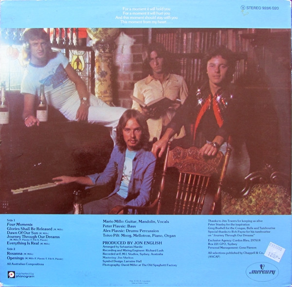 Sebastian Hardie - Four Moments | Mercury (9286 020) - 2