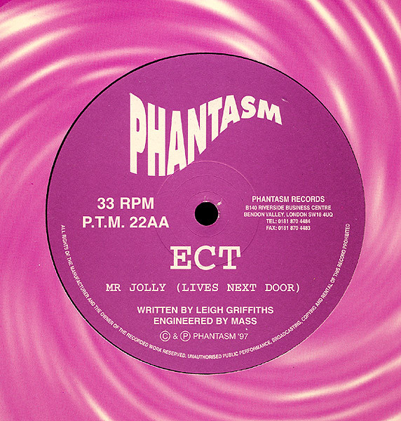 ECT - Helpless / Mr. Jolly (Lives Next Door) | Phantasm Records (P.T.M. 22) - 2 ECT - Helpless / Mr. Jolly (Lives Next Door) | Phantasm Records (P.T.M. 22) - 2