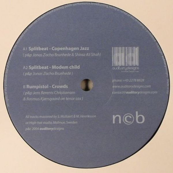 Splitbeat / Rumpistol - Copenhagen Jazz | Auditorydesigns (AD001EP) - main Splitbeat / Rumpistol - Copenhagen Jazz | Auditorydesigns (AD001EP) - main