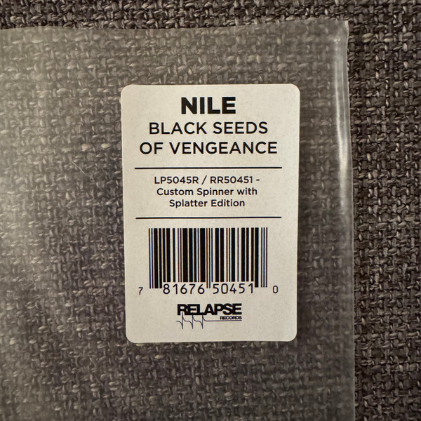 Nile - Black Seeds Of Vengeance | Relapse Records (RR6448) - 3