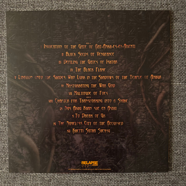 Nile - Black Seeds Of Vengeance | Relapse Records (RR6448) - 2
