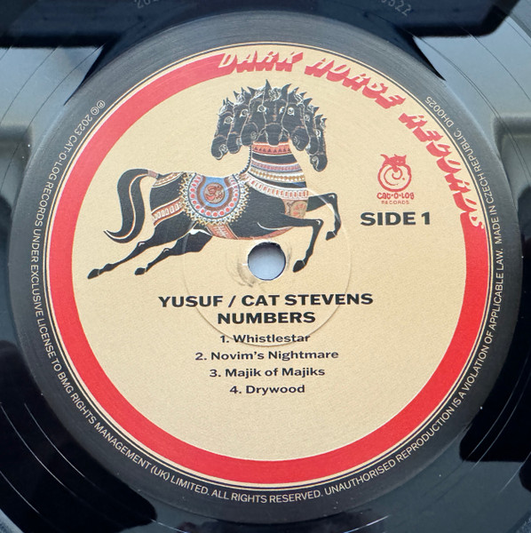 Cat Stevens - Numbers (A Pythagorean Theory Tale) | Dark Horse Records (DH0025) - 3 Cat Stevens - Numbers (A Pythagorean Theory Tale) | Dark Horse Records (DH0025) - 3