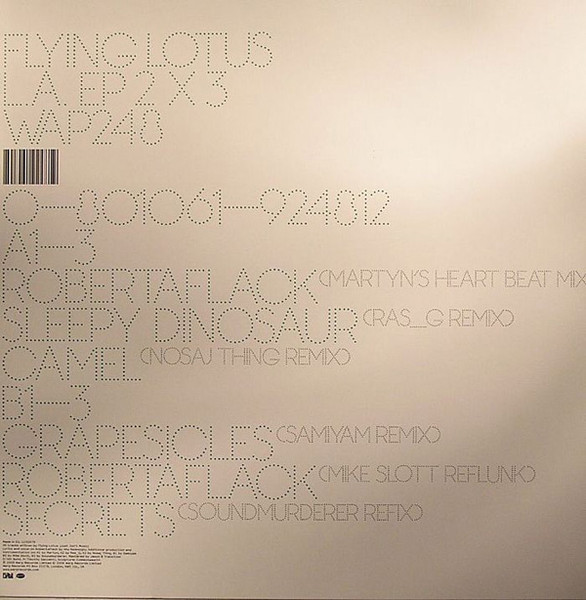 Flying Lotus - L.A. EP 2 X 3 | Warp Records (WAP248) - 3 Flying Lotus - L.A. EP 2 X 3 | Warp Records (WAP248) - 3