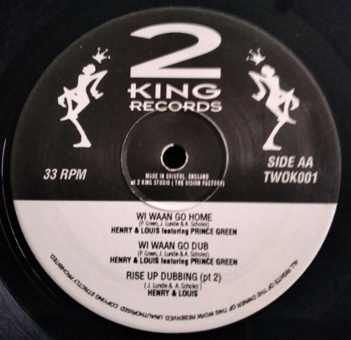 Henry & Louis Featuring Prince Green - Too Late / Wi Waan Go Home | 2Kings Records (TWOK 001) - 4 Henry & Louis Featuring Prince Green - Too Late / Wi Waan Go Home | 2Kings Records (TWOK 001) - 4