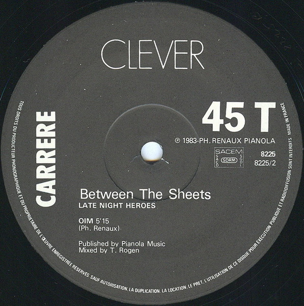 Between The Sheets - Late Night Heroes | Carrere (8.225) - 4 Between The Sheets - Late Night Heroes | Carrere (8.225) - 4