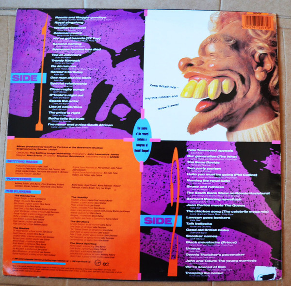 Spitting Image - Spit In Your Ear | Virgin (605434) - 2