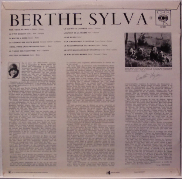 Berthe Sylva - Mon Vieux Pataud | CBS (62 280) - 2