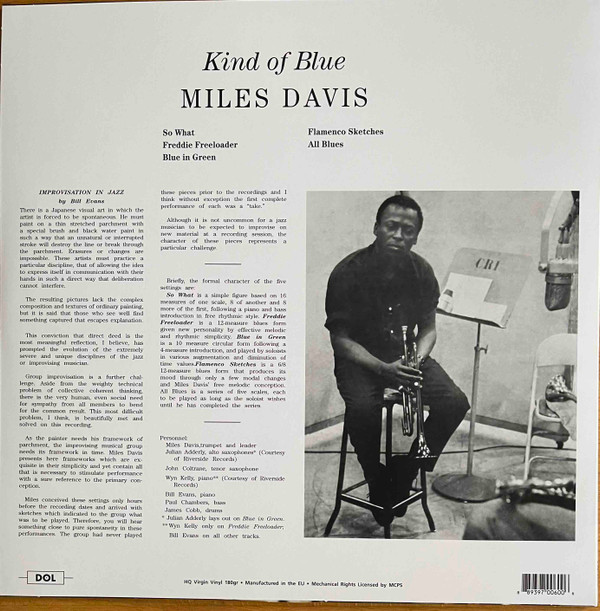 Miles Davis - Kind Of Blue | DOL (725HB) - 2