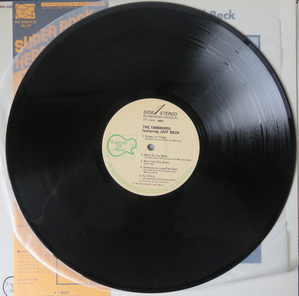 The Yardbirds Featuring Jeff Beck , Chris Dreja , Jim McCarty , Paul Samwell-Smith , Keith Relf - London 1964-1965 New York, Memphis, Chicago 1965 London 1966 | Legends of Music (RA-5903(S)) - 4 The Yardbirds Featuring Jeff Beck , Chris Dreja , Jim McCarty , Paul Samwell-Smith , Keith Relf - London 1964-1965 New York, Memphis, Chicago 1965 London 1966 | Legends of Music (RA-5903(S)) - 4
