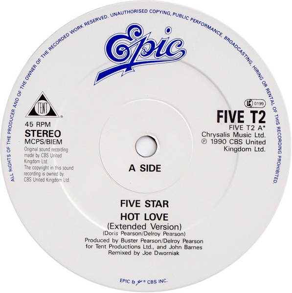 Five Star - Hot Love | CBS (FIVE T2) - 3