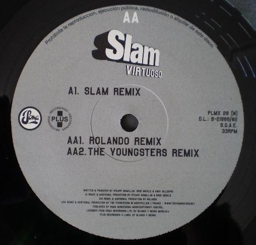 Slam - Virtuoso (Remixes) | Plus Recordings (PLMX 28 (N)) - 3