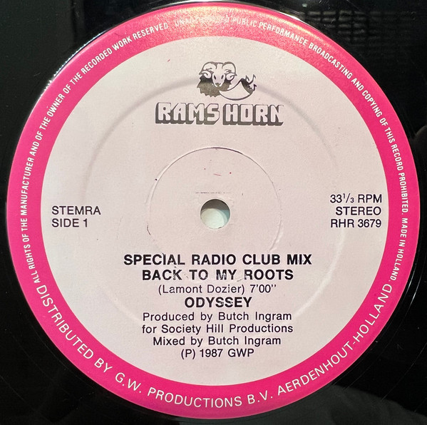 Odyssey - Back To My Roots (Special Radio Club Mix) | Rams Horn Records (RHR 3679)