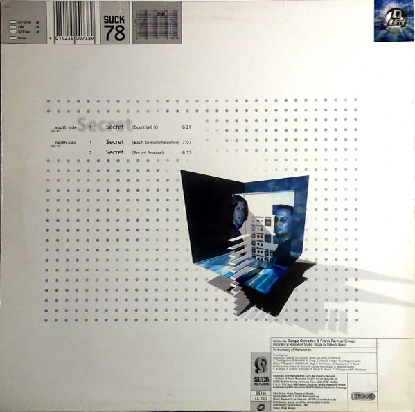 D-Lay - Secret | Suck Me Plasma (SUCK 078-12) - 2 D-Lay - Secret | Suck Me Plasma (SUCK 078-12) - 2