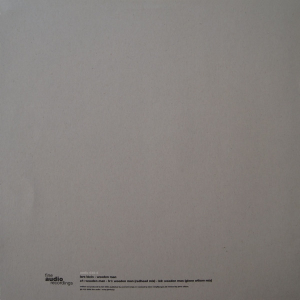 Lars Klein - Wooden Man | Fine Audio Recordings (audio 036 ltd.) - 2