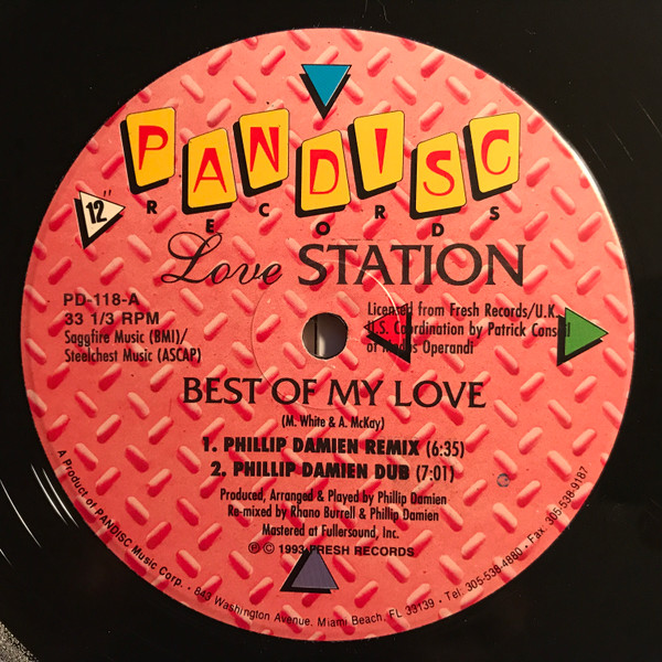 Lovestation - Best Of My Love | Pandisc (PD-118) - 2 Lovestation - Best Of My Love | Pandisc (PD-118) - 2