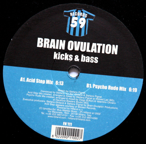 Brain Ovulation - Kicks & Bass | 59 Records (FN 111) - main Brain Ovulation - Kicks & Bass | 59 Records (FN 111) - main