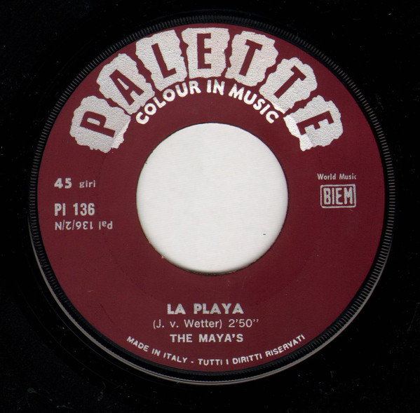 Los Mayas - La Playa / Madame De Pompadour | Palette (PI 136) - 3