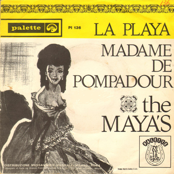 Los Mayas - La Playa / Madame De Pompadour | Palette (PI 136) - 2