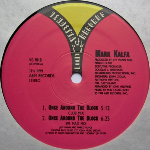 Mark Kalfa - Once Around The Block | Vendetta Records (VE-7018) - main Mark Kalfa - Once Around The Block | Vendetta Records (VE-7018) - main