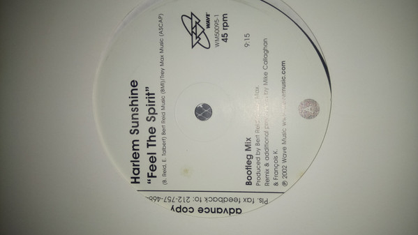 Harlem Sunshine - Feel The Spirit | Wave Music (WM50095-1) - main