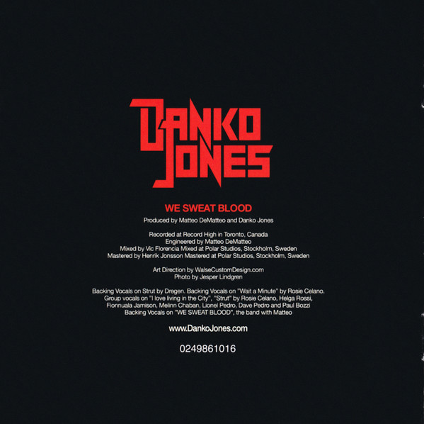 Danko Jones - We Sweat Blood [CD] | Danko Jones Records (0249861016) - 4
