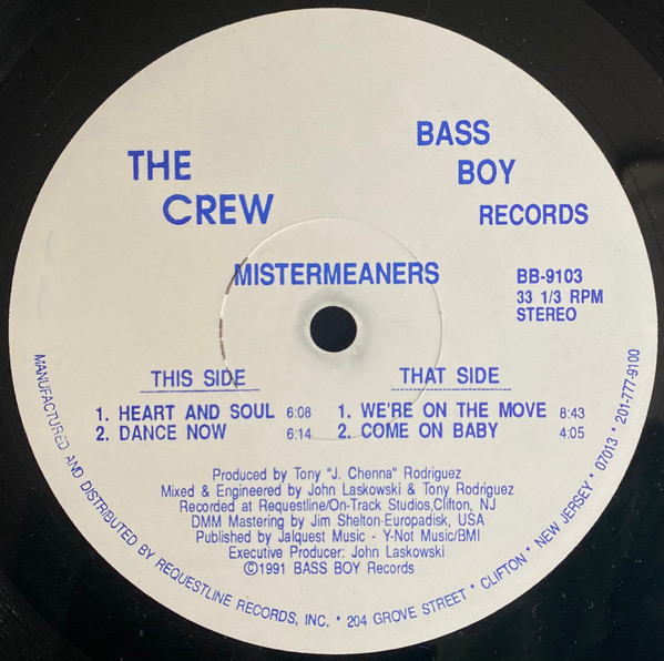 The Crew - Mistermeaners | Bass Boy Records (BB-9103) - 4 The Crew - Mistermeaners | Bass Boy Records (BB-9103) - 4