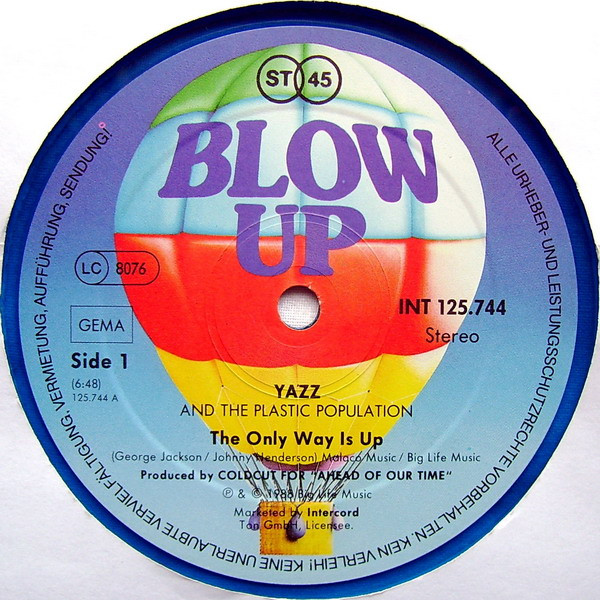 Yazz And The Plastic Population - The Only Way Is Up | Blow Up (INT 125.744) - 3 Yazz And The Plastic Population - The Only Way Is Up | Blow Up (INT 125.744) - 3