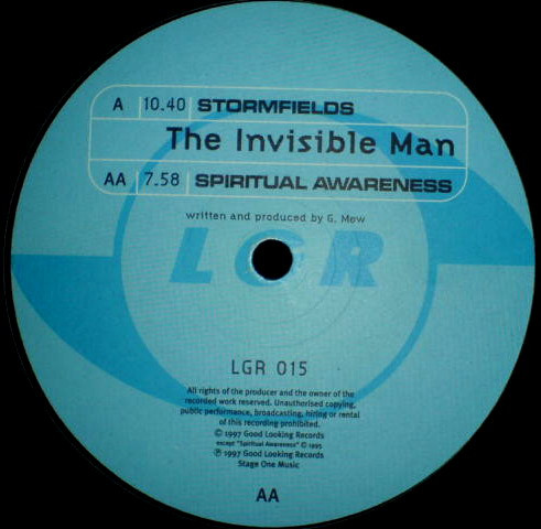 The Invisible Man - Stormfields / Spiritual Awareness | Looking Good Records (LGR 015) - 3