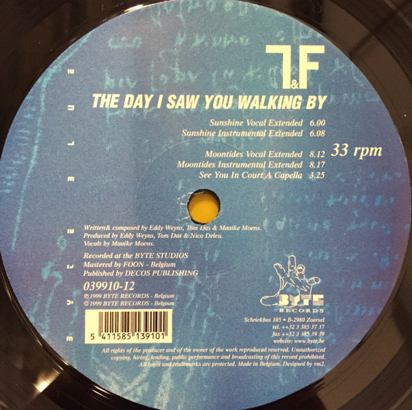 T&F - The Day I Saw You Walking By | Byte Blue (039910-12) - 3 T&F - The Day I Saw You Walking By | Byte Blue (039910-12) - 3