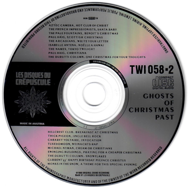 Various - Ghosts Of Christmas Past | Les Disques Du Crépuscule (TWI 058-2) - 3