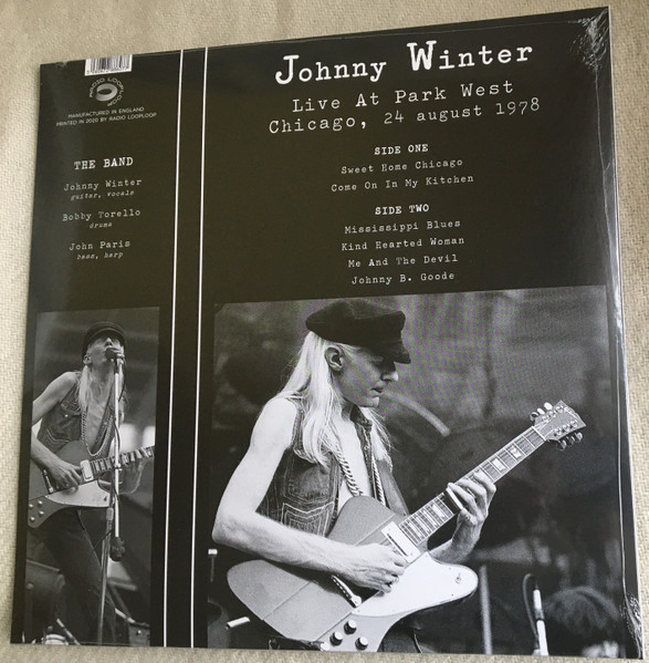 Johnny Winter - Live At Park West Chicago, 24 August 1978 | Radio Looploop (RLL027) - 3