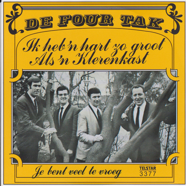De Four Tak - Ik Heb 'n Hart Zo Groot Als 'n Klerenkast | Telstar (3377) - main