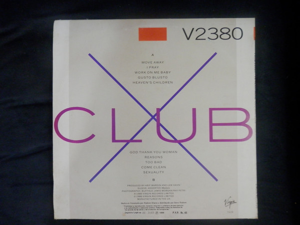 Culture Club - From Luxury To Heartache | Virgin (VIRGIN-1524) - main