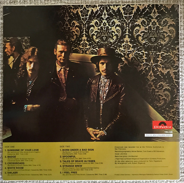 Cream - Best Of Cream | Polydor (184 298) - 2